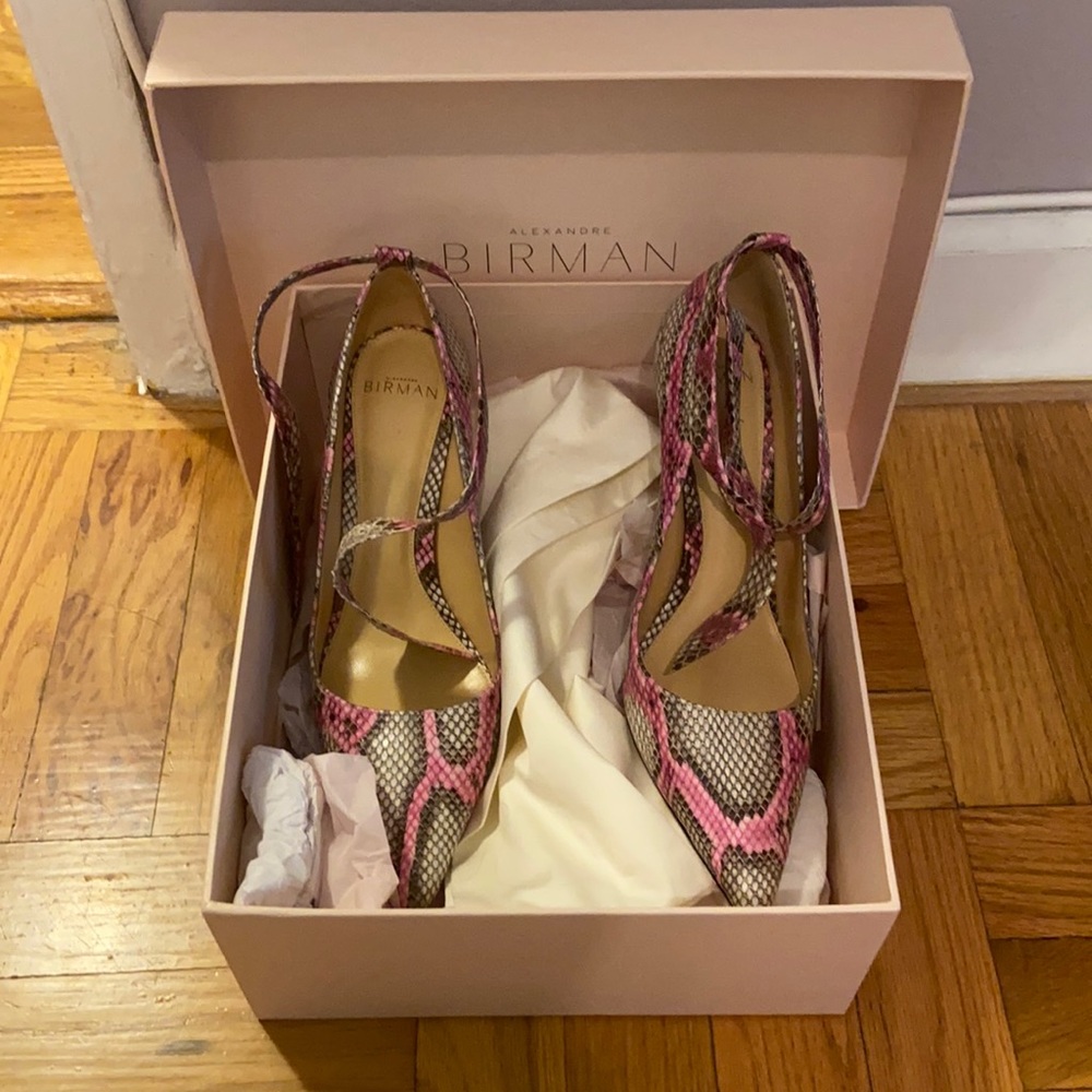 Alexandre Birman pumps. Python. Size 8